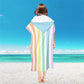 Quick-Dry Microfiber Hooded Surf Poncho