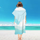 Quick-Dry Microfiber Hooded Surf Poncho