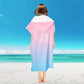 Quick-Dry Microfiber Hooded Surf Poncho