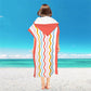 Quick-Dry Microfiber Hooded Surf Poncho
