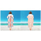 Quick-Dry Microfiber Hooded Surf Poncho