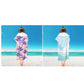 Quick-Dry Microfiber Hooded Surf Poncho