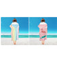 Quick-Dry Microfiber Hooded Surf Poncho