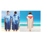 Quick-Dry Microfiber Hooded Surf Poncho