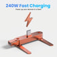 🔥2026 Upgrade Edition - Split-Type Fast Charging Stand with Cable🔥Fast Charging Adapter with 360° Foldable Phone Stand