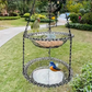 🔥Last day of the limited-time 50% off sale!🐦🌧️Vintage-Style Bird Feeder with Bath – Hangs anywhere, easy to fill. Attracts robins & blue tits. Perfect for nature lovers. 🏡✨