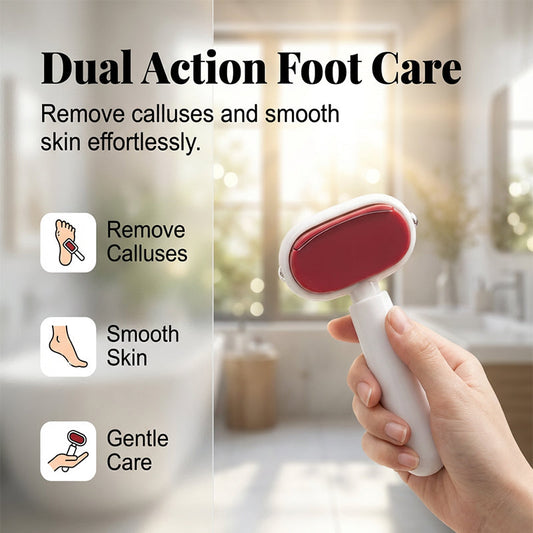⏳Time-Limited Special⏰Double-Sided Foot Scraper for Callus Removal
