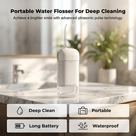 🔥Limited Time Promotion 50% OFF🔥Collapsible Electric Oral Irrigator for Travel & Home