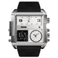 💎 -50% ON MEN'S SQUARE SPORT WATCH! 💎 Durable Design, Water-Resistant & Modern Look ✨