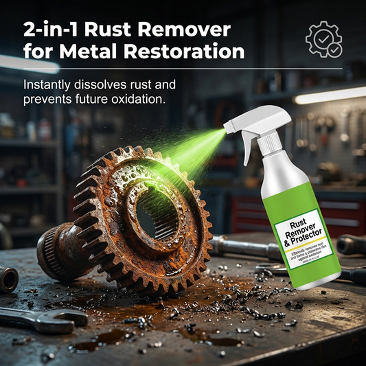 🔥Limited Time Promotion 50% OFF🔥2-in-1 Rust Remover and Protector Spray