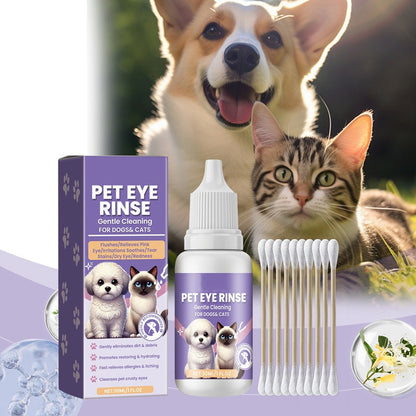 🔥Last day of the limited-time 50% off sale!🔥Gentle Pet Eye Rinse for Dogs & Cats