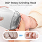 🥳2026 HOT SALE🥳💞50K+ SOLD!🌙🛡️ 50% OFF! 360° Baby Nail Trimmer – Quiet (<25dB), LED light, 3 speeds. Safe for tiny fingers & adults too! 👶💤