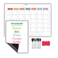 🌈Magnetic Calendar Board with Erasable Markers