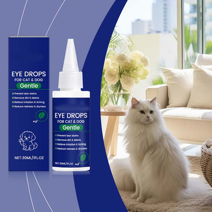 🥳2026 HOT SALE🥳💞50K+ SOLD!🧴💧 50% OFF! Gentle Pet Eye Drops – Portable & easy to use. Prevents tear stains, washes away debris. For dogs & cats. A must‑have for every pet owner. 🛡️🌿