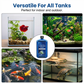 Fast-acting aquarium water purifier