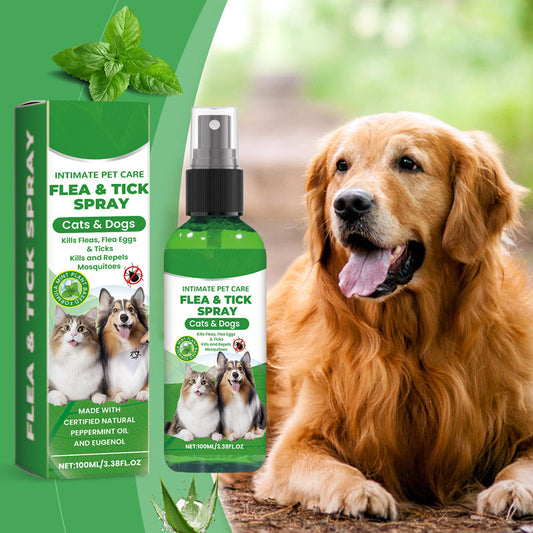 🔥Limited Time Promotion 50% OFF🔥Natural Flea & Tick Spray for Dogs and Cats