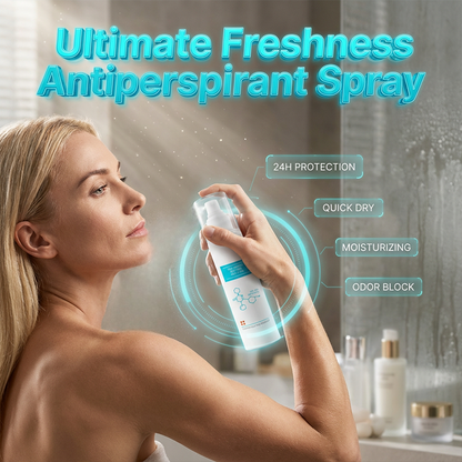 🔥Limited Time Promotion 50% OFF🔥Antiperspirant Odourless Deodorant Spray
