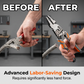 🛠️ 50% OFF! ⚡ Ratchet Lineman's Pliers – Cut, strip, grip & crimp in one ✨