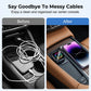 🚗 Wireless Car Adapter with RGB Light – Plug & Play