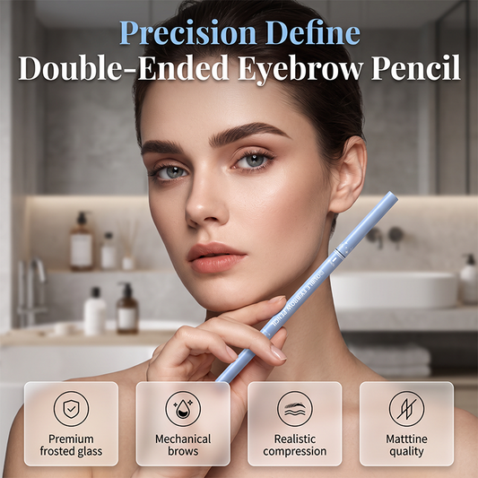 🔥Buy 1 Get 1 Free!!🔥 Draw Like a Pro! 2-in-1 Waterproof Brow Pencil + Gel – Micro-Lines That Mimic Real Hairs 🖌️