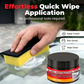 🚗 LIMITED-TIME 50% OFF! Car Glass Scratch Repair Polish Paste, Windscreen Deep Scratch Remover with Sponge