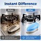 🧽50% OFF NOW ! 🧼Kitchen Oil Cleaning Brush with Built-in Soap Dispenser – Non-Slip Deep Clean Scrub Brush for Stove Dish Pot Household Kitchen Use
