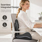 ⏳Time-Limited Special⏰Ergonomic memory foam seat cushion with back support – comfortable & supportive for home, office, and car 💺🛡️