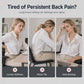 ⏳Time-Limited Special⏰Ergonomic memory foam seat cushion with back support – comfortable & supportive for home, office, and car 💺🛡️
