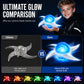 🌀 Light-Up Spinning Shuriken Cosplay Prop with Sound Effects
