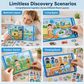 🧩 Last Day Special Price £8.99 ! 🧒👧Kids Magnetic Quiet Book – Folding puzzle scenes, magnetic & educational – Boosts creativity & learning for boys & girls ✨