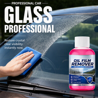 🔥Limited Time Promotion 50% OFF🔥Car Glass Oil Film Remover Windshield Cleaner