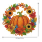 🔥50% OFF 🍂 Autumnal Pumpkin Wreath Diamond Painting Hanging Decor, Complete DIY Kit