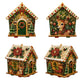 🎄✨ DIY 3D Pearl Christmas Art Kit – Handmade Festive Decoration with 6 Holiday Designs