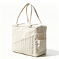👝 Canvas Yarn Storage Bag – Portable Knitting Tote with Needle Pockets 🧶✨