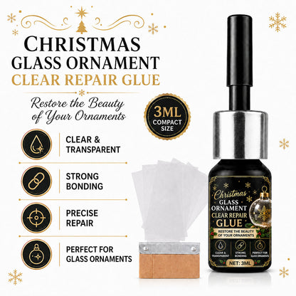 🔥Limited Time Promotion 50% OFF🔥Christmas Glass Ornament Repair Glue
