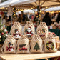 🎅Christmas Burlap Gift Bags with Drawstring