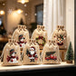 🎅Christmas Burlap Gift Bags with Drawstring
