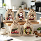 🎅Christmas Burlap Gift Bags with Drawstring