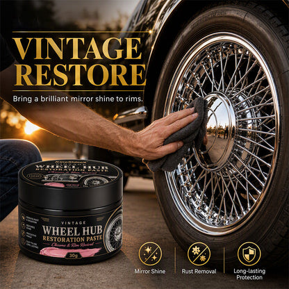 Wheel Hub Restoration Paste for Chrome Revival