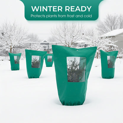🌿 WINTER GARDEN ESSENTIAL | Plant Frost Protection Cover – Breathable Reusable Cover for Shrubs, Pots & Young Trees