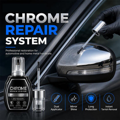 🚀 BUY 3 PAY 2🔥Professional Chrome Repair Pen – Quick Touch-Up Pen for Car Metal & Chrome Surfaces