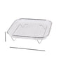 3-Layer 304 Stainless Steel Air Fryer Rack, Stackable Grill Basket and Toast Rack for Chicken Wings and Toast, Cooking Rack for Indoor Kitchen Grill Accessories, Grilling Accessories