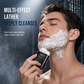 🔥50% OFF NOW! Men's 3-in-1 Elegance Shaving Stick – Solid Shave Lather Stick with Natural Moisturizing Oils, Instant Skin Protection for Smooth Shave, Portable Shaving Balm Stick for Daily Grooming