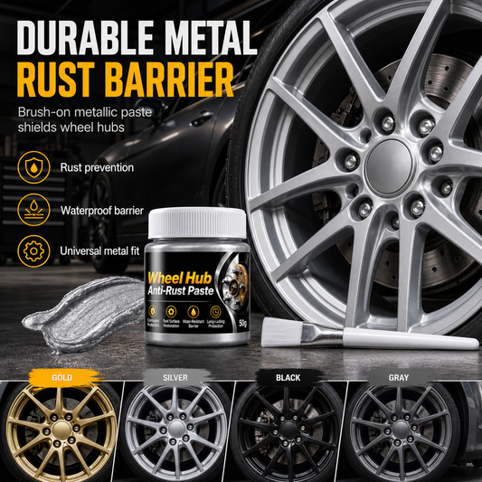 🔥Limited Time Promotion 50% OFF🔥Automotive Wheel Hub Anti Rust Paste for Metal