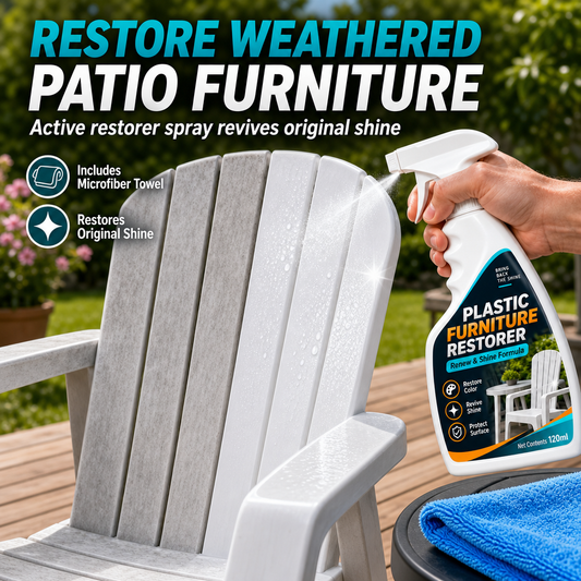 🔥Limited Time Promotion 50% OFF🔥Plastic Furniture Restorer Spray