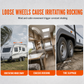 🚐 RV Wheel Stabilizer Set | Metal Tandem Chock