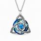 ⏳🔥LIMITED-TIME 50% OFF! ⏰Women's Celtic Knot Birthstone Pendant Necklace🌀📿