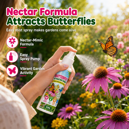 🔥Limited Time Promotion 50% OFF🔥Outdoor Garden Butterfly Attracting Fragrance Spray