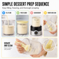 Cream Storage Pints Compatible for Ice Cream Maker