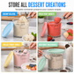 Cream Storage Pints Compatible for Ice Cream Maker